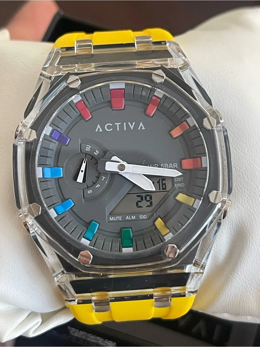 Activa Kaleido X
Invicta Men's Digital Watch - 44.2mm, Yellow (ACW2100-002) - Picture 3 of 12